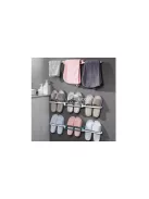 Papucs tároló polc fali cipőtartó