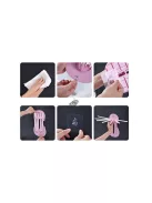 Fürdőszobai és konyhai összecsukható törölközőtartó - praktikus tárolás, helytakarékosság.