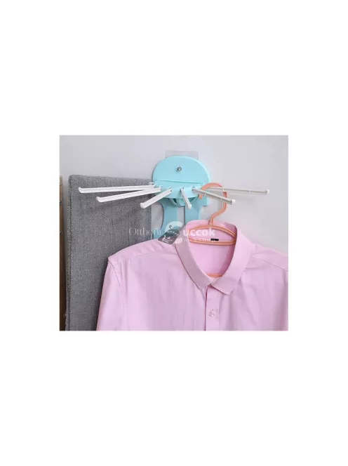 Fürdőszobai és konyhai összecsukható törölközőtartó - praktikus tárolás, helytakarékosság.