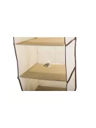 Ruhatárszervező függő polcos 5 polccal 100cm
