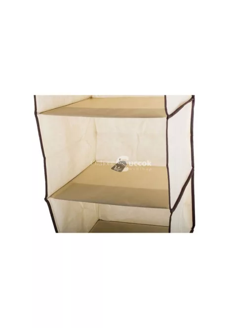 Ruhatárszervező függő polcos 5 polccal 100cm