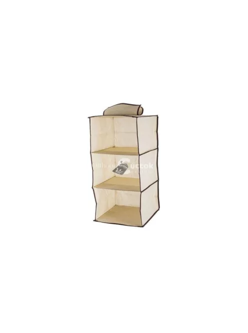 Ruhatárszervező függő polc 3 polccal 60cm