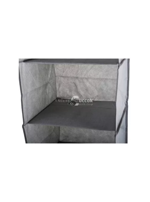 Ruhatárszervező függő polc 2 polccal 50cm - szekrényrendezés, ruhatarrendezés, tárolás, ruhászekrény, praktikus polc