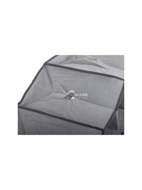 Ruhatárszervező függő polc 2 polccal 50cm - szekrényrendezés, ruhatarrendezés, tárolás, ruhászekrény, praktikus polc