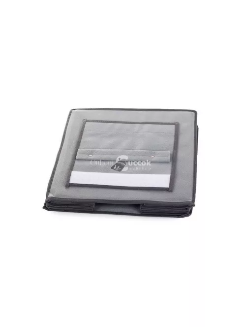 Ruhatárszervező függő polc 2 polccal 50cm - szekrényrendezés, ruhatarrendezés, tárolás, ruhászekrény, praktikus polc