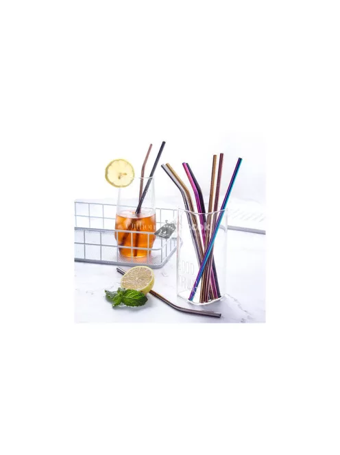 8x fémpipás szemüveg többször használható tisztítóval