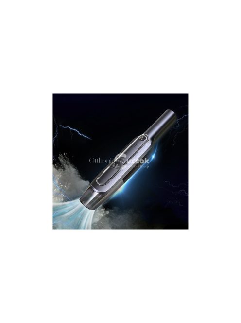 Akkumulátoros porszívó autóhoz HEPA szűrővel.