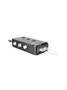 4 portos USB gyorstöltő autós adapter - 12-24V, PD, QC támogatással