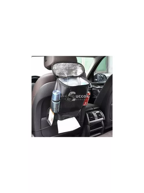 Autós üléstakaró szervező hőtáskával