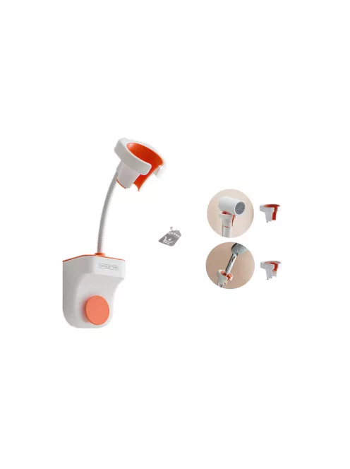 Hajszárító tartó polc fali szervező