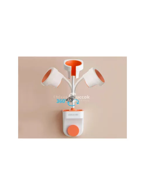 Hajszárító tartó polc fali szervező