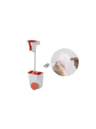 Hajszárító tartó polc fali szervező