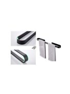 Fali fém fürdőszobai törölközőtartó