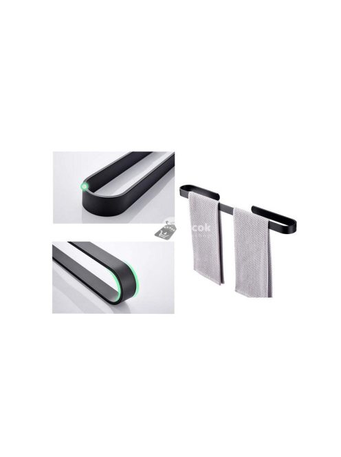 Fali fém fürdőszobai törölközőtartó