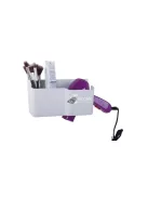 Hajszárító tartó polc fali szervező