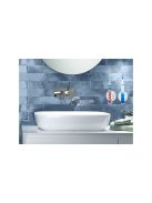 Fogkefe tartó akasztó - gyerekeknek és felnőtteknek, fürdőszobai praktikum, fogápolás, dekoráció, fogkefe tároló