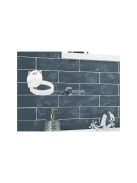 Fürdőszobai falra szerelhető hajszárító tartó - Praktikus tárolás a fürdőszobában.