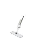 Könnyen tisztítható lapos felmosó spray fejjel és tartalék patrontartóval