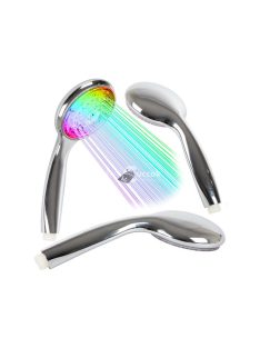   Szivárvány színű zuhanyfej - zuhanykézicső - króm - zuhanykézicső - színes - zuhanyfej - fürdőszoba