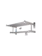 Fürdőszobai fali zuhanytálca - praktikus tárolás, könnyű felszerelés, modern design