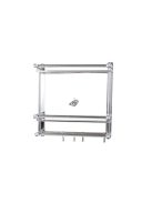 Fürdőszobai polcos szervező zuhanyhoz 2