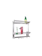 Fürdőszobai polcos szervező zuhanyhoz 2