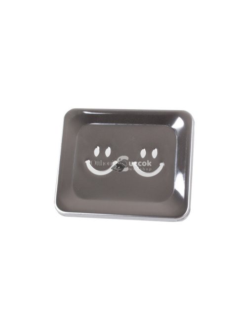 Fém szappantartó fürdőszoba polccal