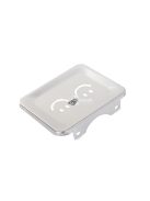 Fém szappantartó fürdőszoba polccal