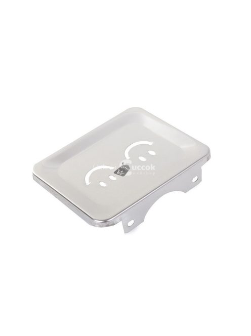 Fém szappantartó fürdőszoba polccal