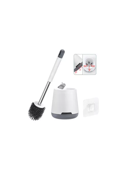 Szilikon WC kefe függeszthető fürdőszoba WC-hez