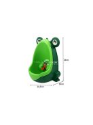 Fiú gyerek falra szerelhető béka piszoár - gyerek WC, falra szerelhető piszoár, fiú gyerek piszoár, béka alakú piszoár