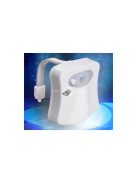 WC fény mozgásérzékelővel és szürkület érzékelővel