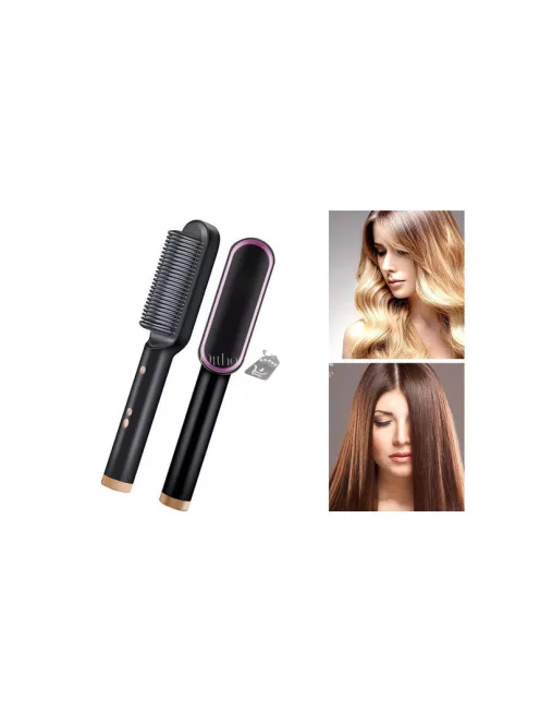 Hajsimító hajkiegyenesítő kefe