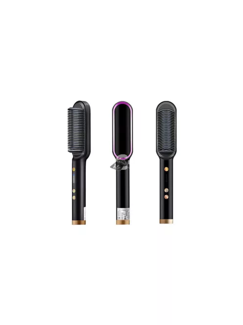 Hajsimító hajkiegyenesítő kefe