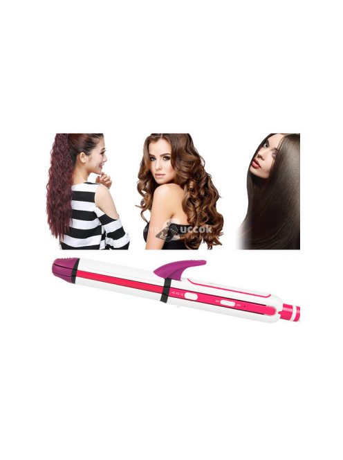 Hajvasaló hullámosító göndörítő 3 az 1-ben