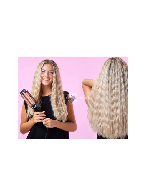 Hullámosító hajformázó vas hullámok göndörök - hajformázó göndörítő vas hullámok göndörök - hullámvas göndörítő hajvas