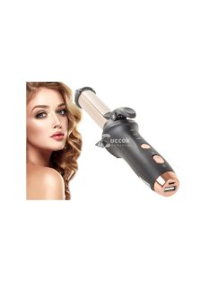   Hajvasaló hajgöndörítő hajsimító powerbank USB töltéssel