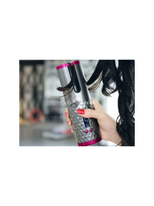 Automata LCD hajgöndörítő - hajformázó eszköz - göndör haj készítő - digitális hajcsavaró