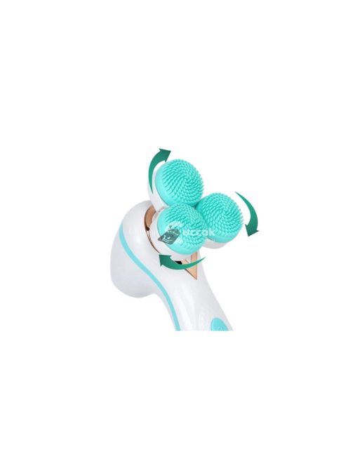 3 az 1-ben elektromos hátmasszírozó kefe