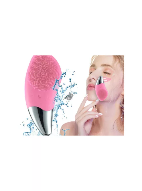 Arc tisztító kefe hangos masszírozóval