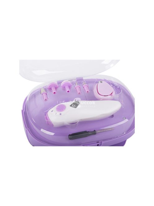 Műkörmös készlet 7 az 1-ben szárítóval és kiegészítőkkel