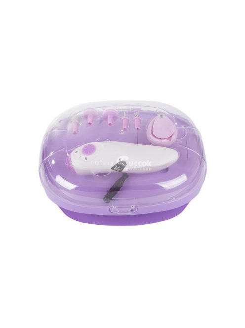 Műkörmös készlet 7 az 1-ben szárítóval és kiegészítőkkel