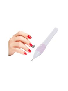 Műköröm készlet lámpával és maróval - 5 marófej