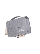 Sminktároló utazó fürdőszobai szervező - praktikus tárolás, utazáshoz ideális, könnyen felakasztható