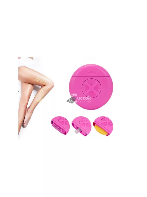 Görgős arc masszírozó borotváló 3 az 1-ben készlet