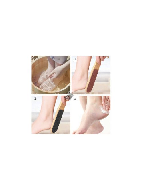 Sarkantyúfa reszelő kő kétoldalú felülettel