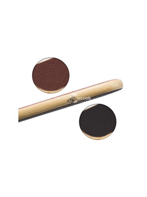 Sarkantyúfa reszelő kő kétoldalú felülettel