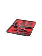 Manikűr készlet körömvágó ollóval 16 elemes tokban