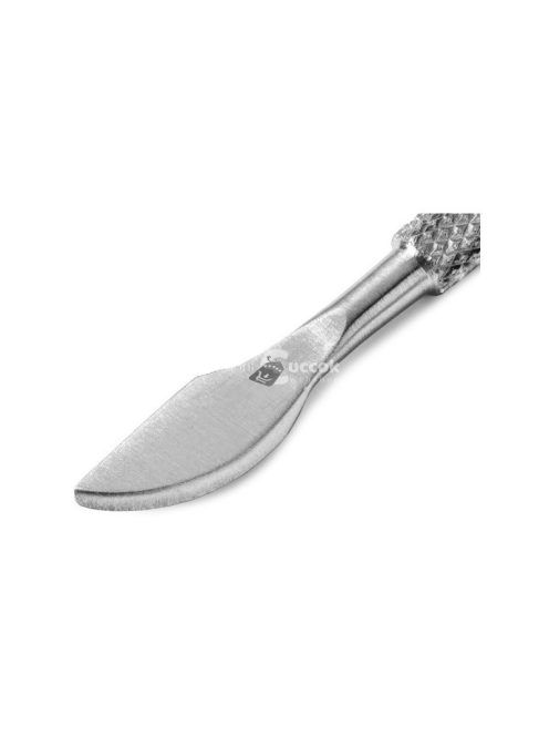 Nemesacél körömápoló spatula és kaparó hibrid körömápoláshoz