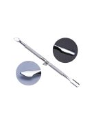 Nemesacél körömápoló spatula és kaparó hibrid körömápoláshoz